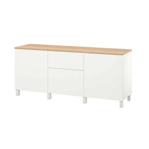 BESTÅ - 收納組合附抽屜, 白色/Lappviken/Stubbarp 白色, 180x42x76 公分 | IKEA 線上購物 - PE814707_S4