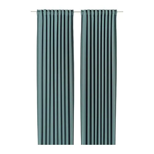 MAJGULL - 高度遮光窗簾 2件裝, 深土耳其藍灰色/含織帶, 145x250 公分 | IKEA 線上購物 - PE931522_S4
