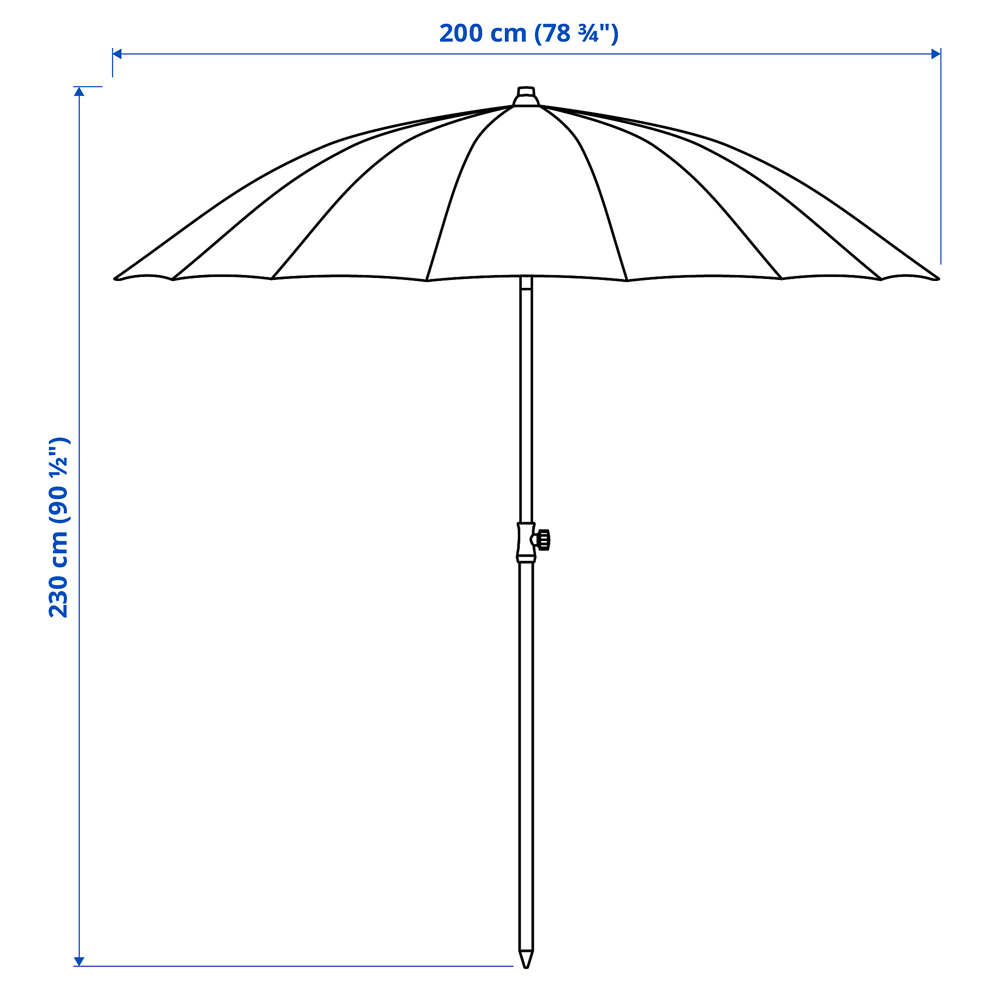 SAMSÖ parasol