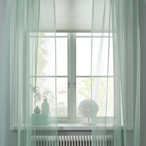 TERESIA sheer curtains, 1 pair