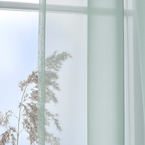 TERESIA sheer curtains, 1 pair