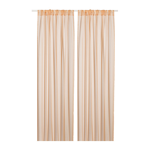TERESIA sheer curtains, 1 pair