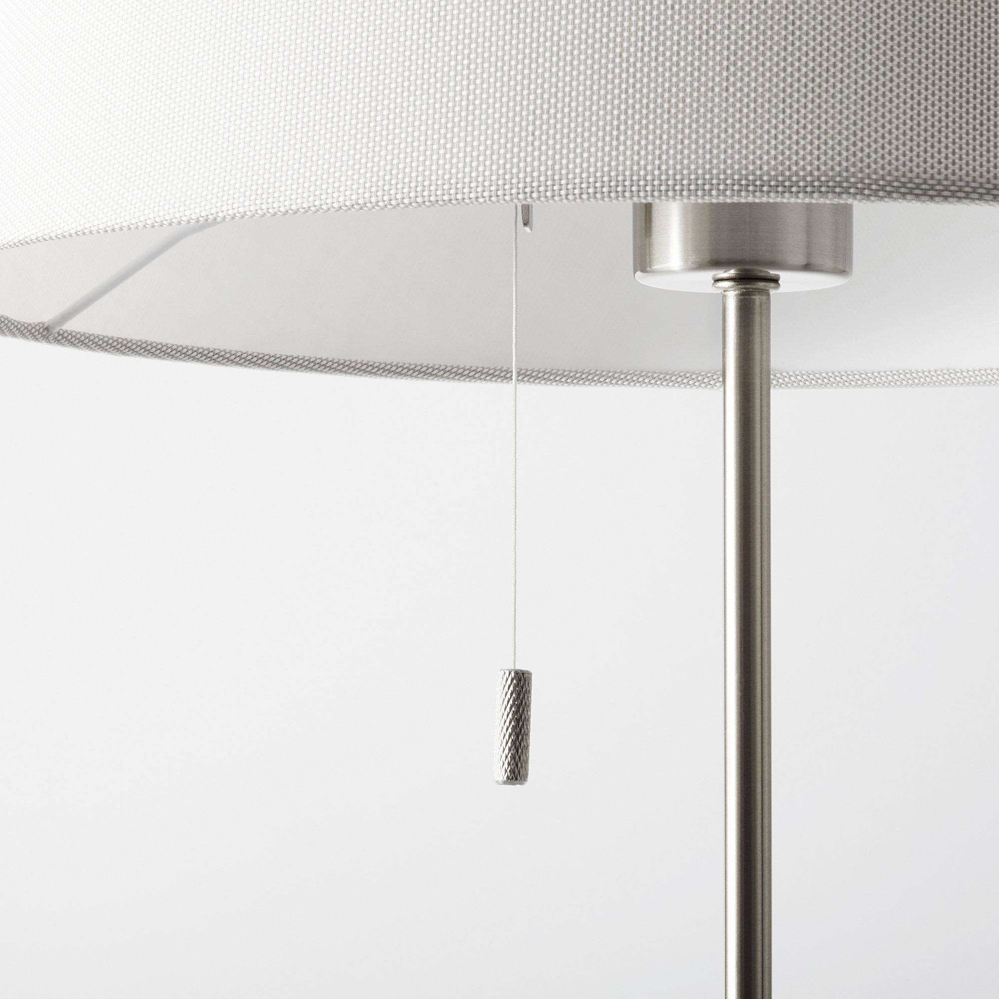 NYFORS 落地燈, 鍍鎳 白色 IKEA 線上購物