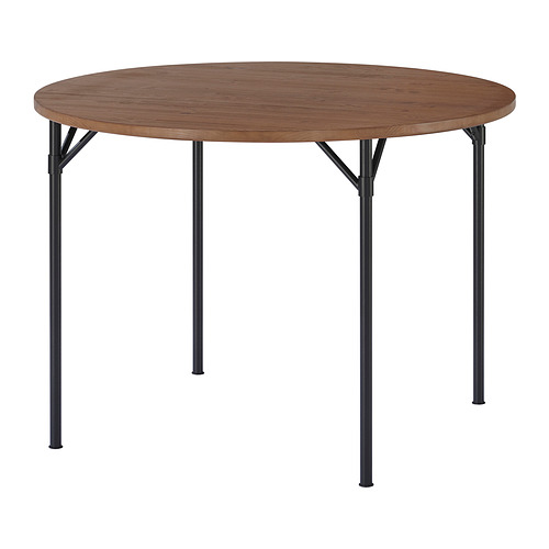 GRÖTÅN - table, pine/brown stained, 105 cm | IKEA Taiwan Online - E1000141_S4
