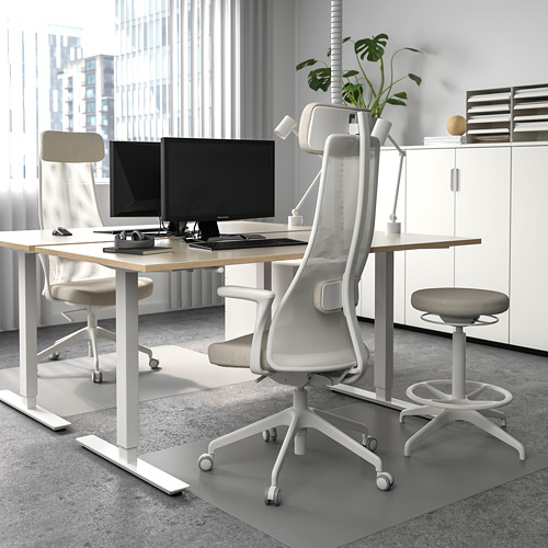 SKARSTA - 升降式桌面底框, 白色 | IKEA 線上購物 - PE759860_S4