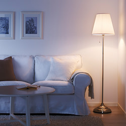 ÅRSTID - floor lamp, brass/white | IKEA Taiwan Online - PE566328_S3