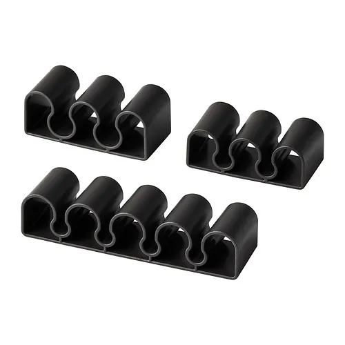 KALKSTUFF - 電線固定夾 3件組, 深灰色 | IKEA 線上購物 - PE896332_S4