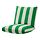 ÖNNESTAD - 扶手椅坐墊, 綠色/白色/Radbyn | IKEA 線上購物 - PE931684_S1