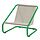 ÖNNESTAD - armchair frame, green | IKEA Taiwan Online - PE931685_S1