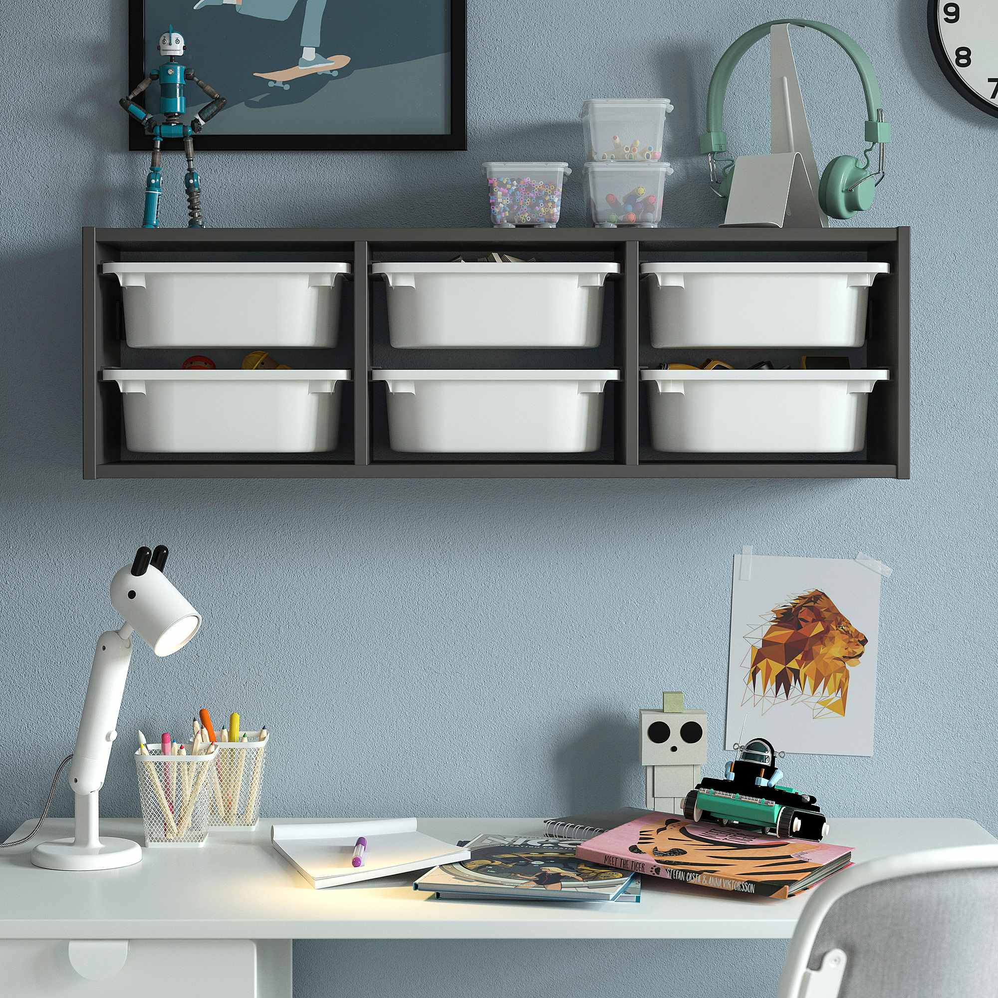 TROFAST wall storage