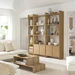 LÅDMAKARE storage combination w sliding doors