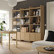 LÅDMAKARE storage combination w sliding doors