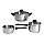 ANNONS - 鍋具 5件組, 玻璃/不鏽鋼 | IKEA 線上購物 - PE139263_S1