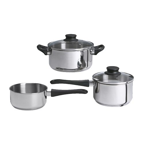 ANNONS - 5-piece cookware set, glass/stainless steel | IKEA Taiwan Online - PE139263_S4