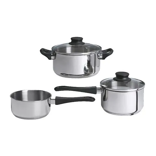 ANNONS - 5-piece cookware set, glass/stainless steel | IKEA Taiwan Online - PE139263_S4
