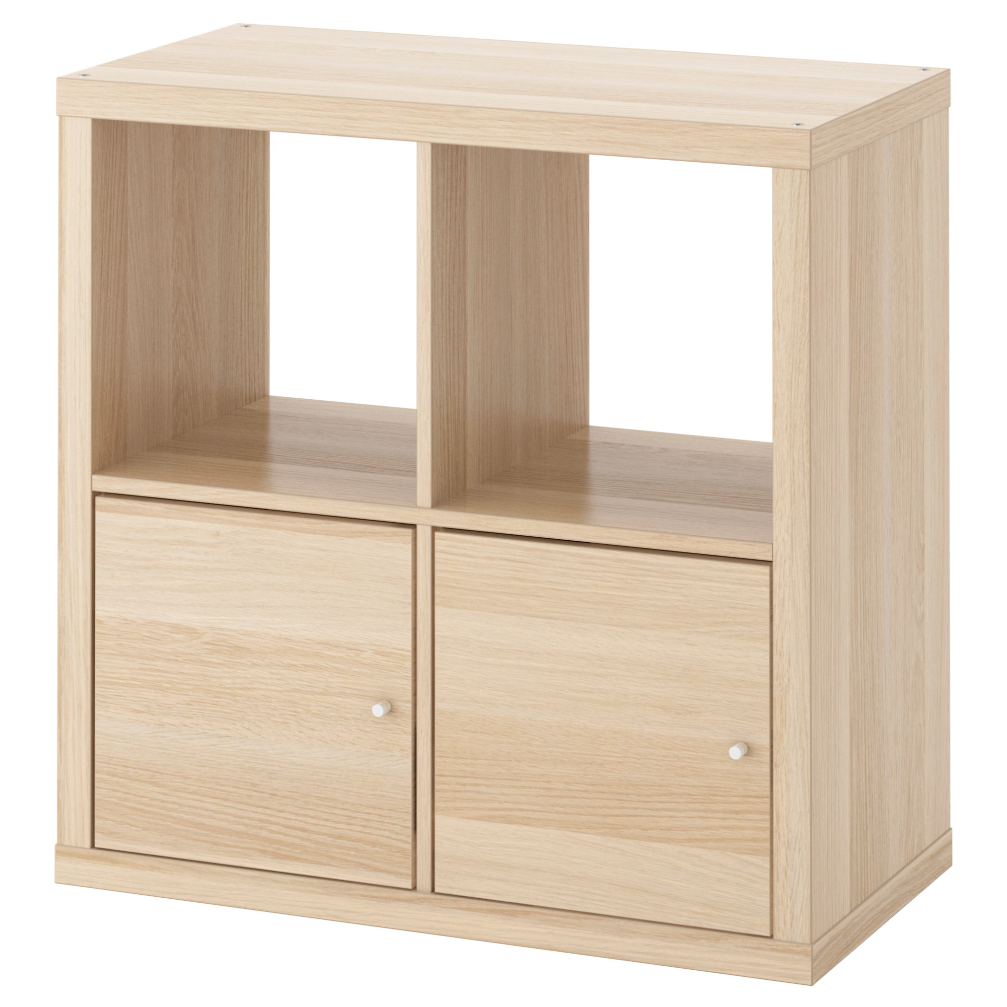 KALLAX shelving unit with doors