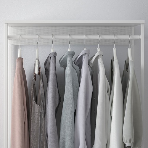 PLATSA - 開放式掛衣架, 白色, 80x40x120 公分 | IKEA 線上購物 - PE759915_S4