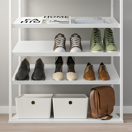 PLATSA - 開放式鞋架, 白色, 80x40x120 公分 | IKEA 線上購物 - PE759917_S4