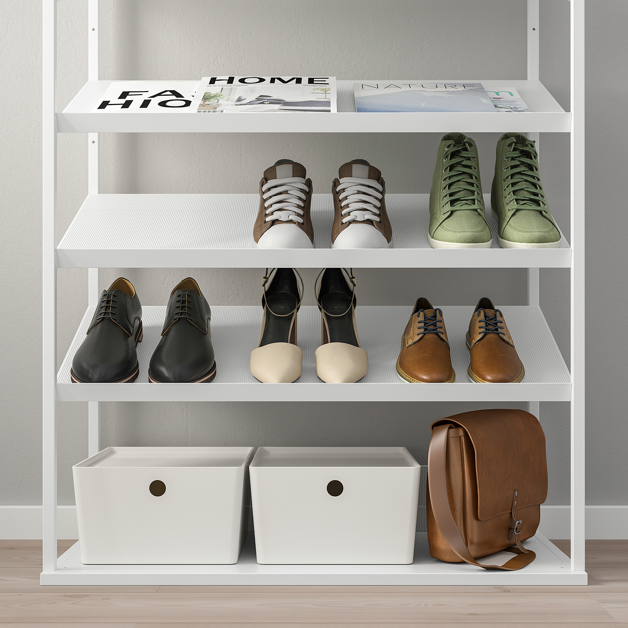 PLATSA open shoe storage unit