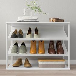 PLATSA - open shoe storage unit, white | IKEA Taiwan Online - PE756027_S3
