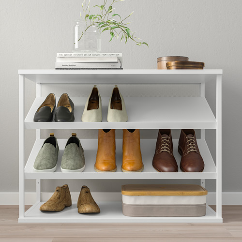PLATSA - 開放式鞋架, 白色, 80x40x60 公分 | IKEA 線上購物 - PE759918_S4