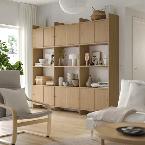 LÅDMAKARE storage combination w sliding doors