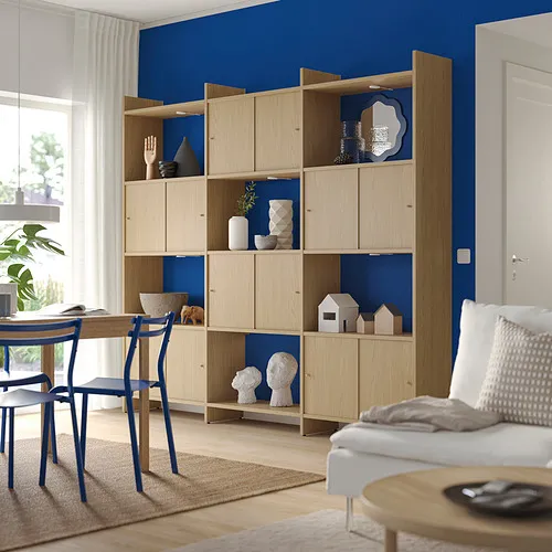 LÅDMAKARE storage combination w sliding doors