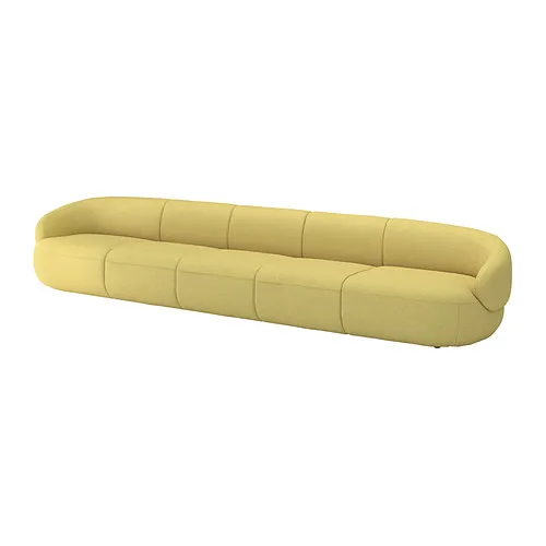 LILLESÄTER - 6人座沙發，Gunnared 亮綠黃色 | IKEA 線上購物 - E1000162_S4