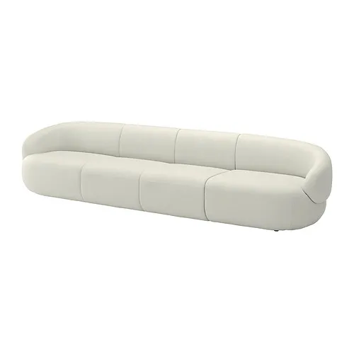 LILLESÄTER - 五人座沙發，Axvall 淺乳白色 | IKEA 線上購物 - E1000165_S4