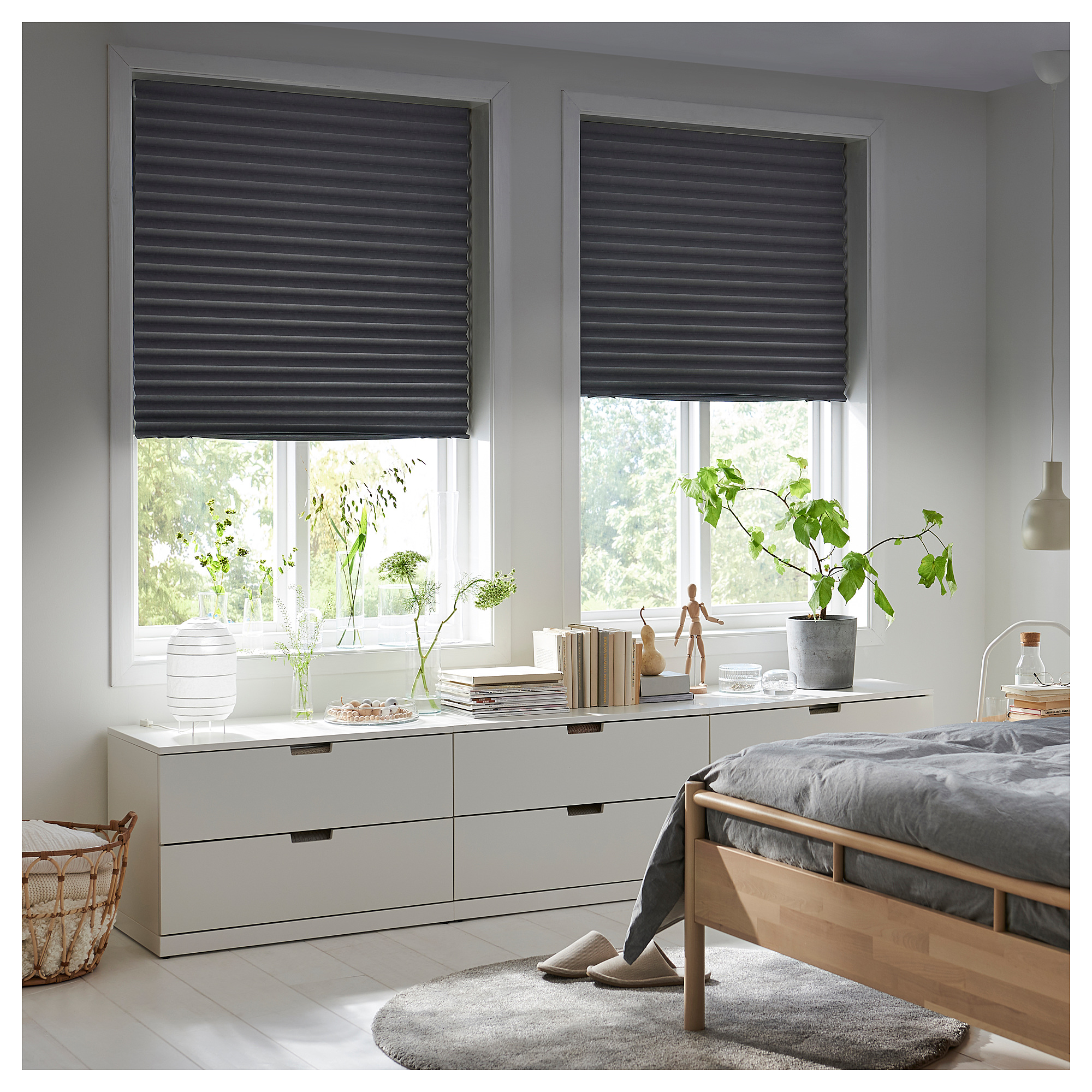 SCHOTTIS block-out pleated blind