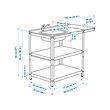 GRILLSKÄR sink unit w side table