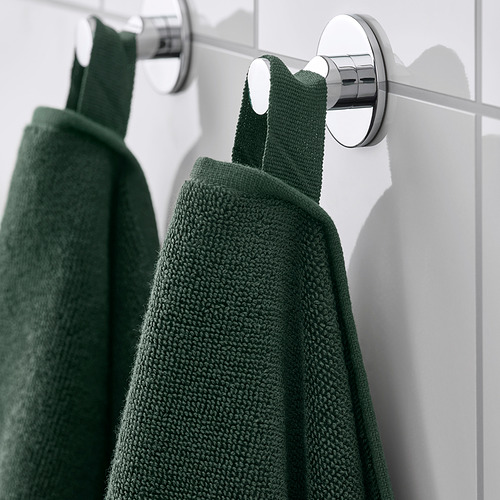 HIMLEÅN - bath towel, dark green/mélange | IKEA Taiwan Online - PE815004_S4