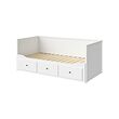 HEMNES - 坐臥兩用床框附三個床底收納盒, 白色, 80x200 公分 | IKEA 線上購物 - PE896328_S2 