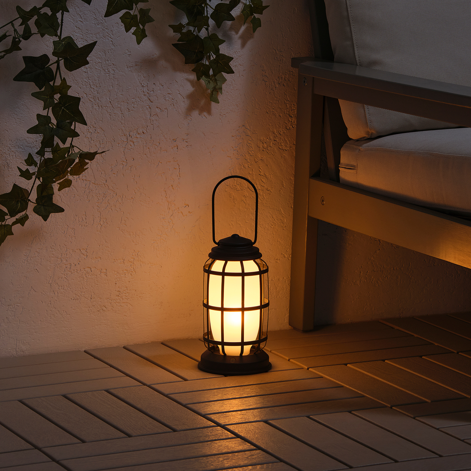 SOLUPPGÅNG LED lantern