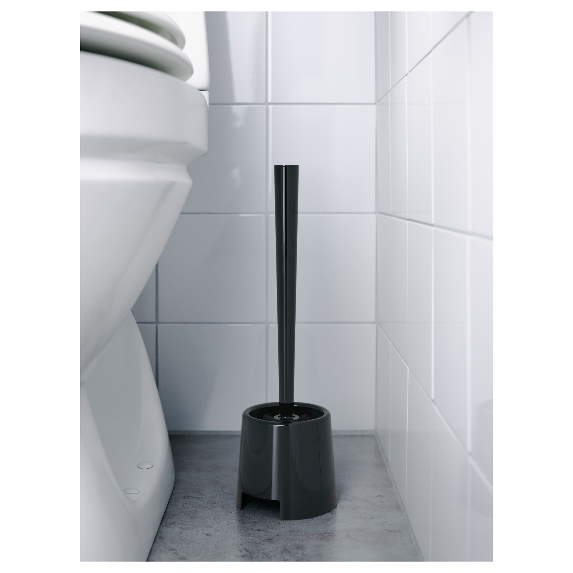 BOLMEN toilet brush/holder
