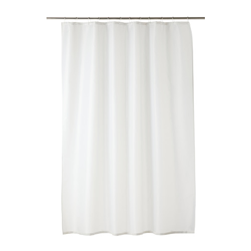 TÄRNAÅN - shower curtain, white/white | IKEA Taiwan Online - PE815046_S4