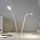 HÅRTE - LED檯燈, 閱讀燈, 工作燈, 白色/銀色 | IKEA 線上購物 - PE614886_S1