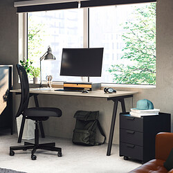 TROTTEN - 書桌/工作桌, 米色/白色 | IKEA 線上購物 - PE831976_S3