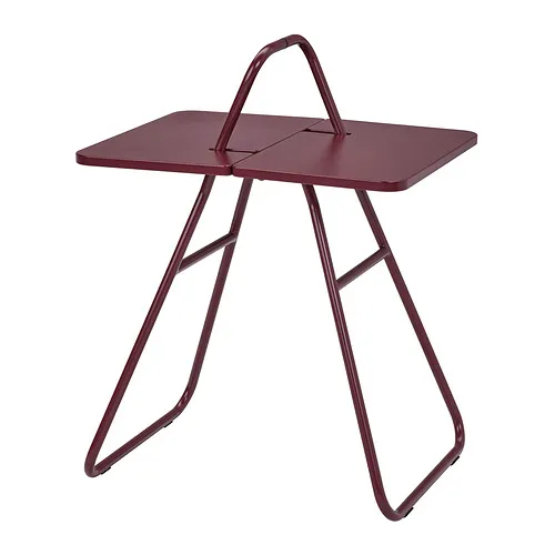 IKEA PS 2026 - 邊桌，深紅色，50x40 公分 | IKEA 線上購物 - E1000254_S4