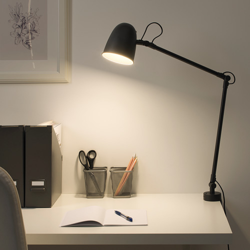 SKURUP - 工作燈/壁燈, 黑色 | IKEA 線上購物 - PE700372_S4