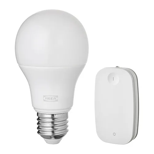 TRÅDFRI - 智慧燈泡附遙控器, 智慧 無線調光/暖白色, E27 | IKEA 線上購物 - PE896504_S4