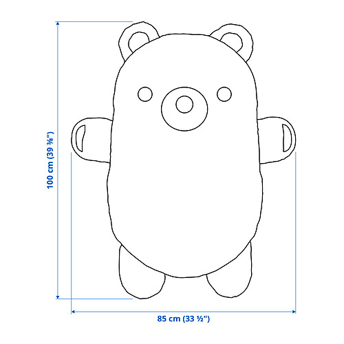 GREJSIMOJS 填充玩具