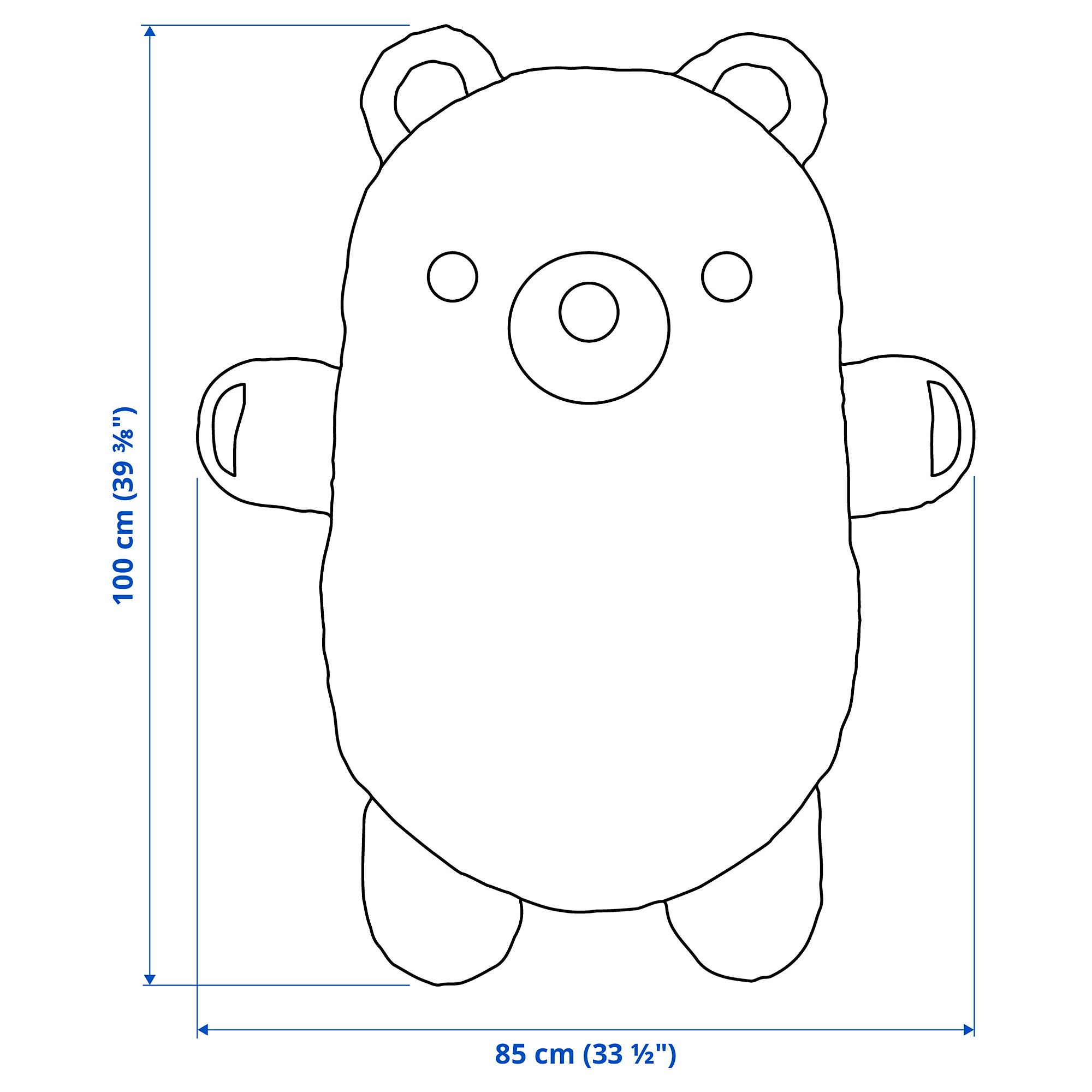 GREJSIMOJS 填充玩具