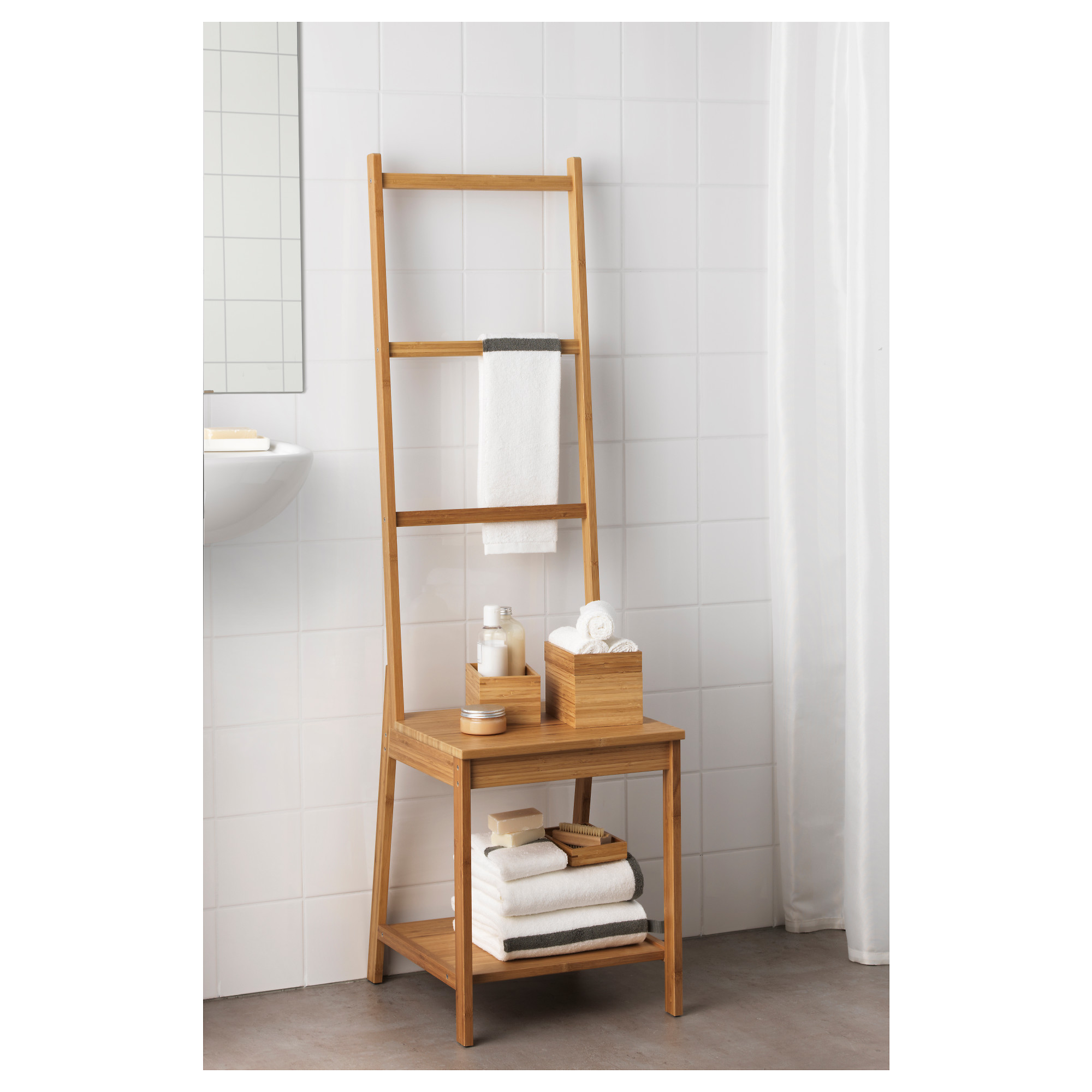 RÅGRUND towel rack chair