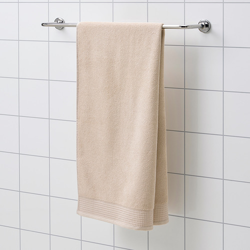 VINARN - 浴巾, 淺灰色/米色 | IKEA 線上購物 - PE815158_S4
