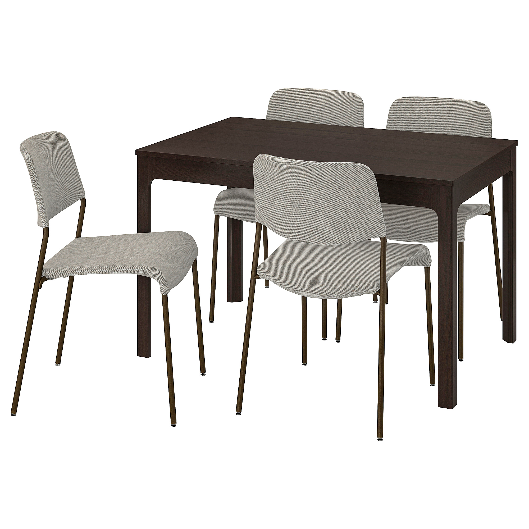 EKEDALEN/UDMUND table and 4 chairs