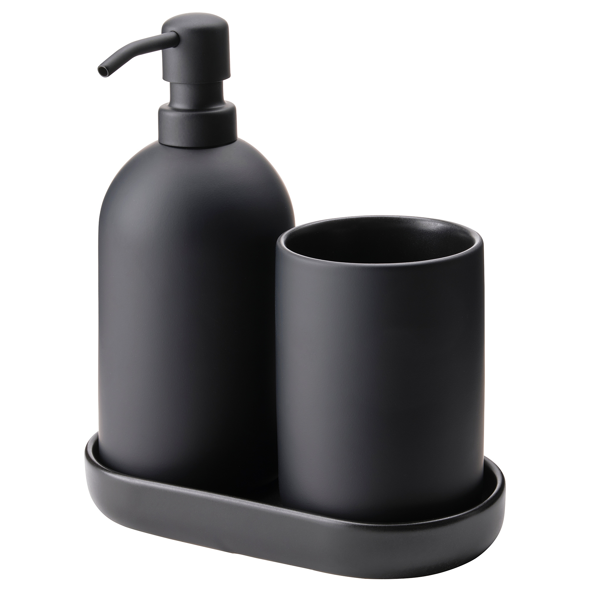 GANSJÖN 3-piece bathroom set