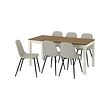 ÅLHULT/NORDMANSSKÄR table and 6 chairs