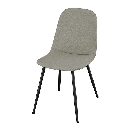 NORDMANSSKÄR - 餐椅，黑色/Tonerud灰色 | IKEA 線上購物 - E1000414_S4