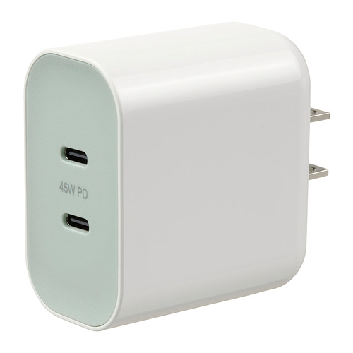 SJÖSS - 45W 2-port USB charger, fast charging | IKEA Taiwan Online - PE931843_S4